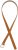 Ulla Popken Soft Suede Belt Brown - Damengürtel - 