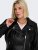 Only Carmakoma Emmy Biker Jacket Black - Lederjacken - 