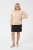 Kaffe Curve Lizzy Langarm-Pullover Beige - Pullover & Strickmode - 