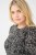 Kaffe Curve Mila Ami Bluse Schwarz/Turtledove - Blusen & Tuniken - 