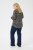 Kaffe Curve Mila Ami Bluse Schwarz/Turtledove - Blusen & Tuniken - 