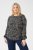 Kaffe Curve Mila Ami Bluse Schwarz/Turtledove - Blusen & Tuniken - 