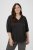 Kaffe Curve Ada Blouse Black - Blusen - 
