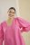 Kaffe Curve Sofia Blouse Pink Power - Blusen - 