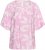 Kaffe Curve Marla Blouse Pink Frosting Chalk Leaf - Blusen - 