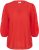 Kaffe Curve Mille Blouse Poppy Red - Blusen - 