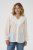 Kaffe Curve Lana Frill Blouse White - Blusen - 