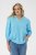 Kaffe Curve Thea Blouse Aquarius Blue - Blusen & Tuniken - 