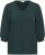 Kaffe Curve Pippi Blouse 3/4 Sleeve Magical Forest Green - Blusen & Tuniken - 