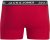 Jack & Jones Hector Solid Trunks 3-Pack Navy/Red/Grey - Boxershorts - Herren Boxershorts Große Größen 