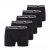 North Latitude 5-Pack Boxershorts Black - Boxershorts - Herren Boxershorts Große Größen 