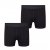 North Latitude Bamboo 2-Pack Trunks Black - Boxershorts - Herren Boxershorts Große Größen 