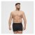 North Latitude Bamboo 2-Pack Trunks Black - Boxershorts - Herren Boxershorts Große Größen 