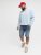 Jack & Jones Rick Original Regular Fit Shorts Blue - Herrenshorts - Herrenshorts in großen Größen