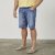 North Latitude 61339 Mick Jog Denim-Shorts Denim Blau - Herrenshorts - Herrenshorts in großen Größen