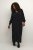 Kaffe Curve Miriam Ami Kleid Tiefschwarz - Kleider - 