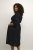 Kaffe Curve Emina Oline Kleid Tiefschwarz - Kleider - 