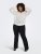 Only Carmakoma Pever Flared Pants Black - Hosen - 