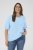 Kaffe Curve Minia Pullover Powder Blue Melange - Strickpullover - 