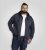 D555 Mansfield Hoodie with Zipper Navy - Herren-sweater und -hoodies - Herren-Sweater und -Hoodies in großen Größen