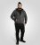 Duke Fareham Bonded Sherpa Lining Knitted Hoodie Grey - Herren-sweater und -hoodies - Herren-Sweater und -Hoodies in großen Größen