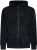 Kam Jeans 7082 Garment DYE with Zipper Hoodie Black - Herren-sweater und -hoodies - Herren-Sweater und -Hoodies in großen Größen