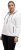 Ulla Popken Teddy Fleece Partial Zip Hoodie Snow White - Hoodies & Sweatshirts - 