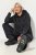 Ulla Popken Sweater Knit Fleece Hoodie Black - Hoodies & Sweatshirts - Kuschelige Sweatshirts, Hoodies & Strick
