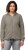 Ulla Popken Drawstring Hem Zip-Up Hoodie Grey - Hoodies & Sweatshirts - 
