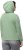 Ulla Popken Drawstring Hem Zip-Up Hoodie Light Green - Hoodies & Sweatshirts - 