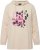 Ulla Popken REBEL LOVE Long Sleeve Graphic Hoodie Vanilla - Hoodies & Sweatshirts - 