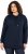 Ulla Popken Back Print Kangaroo Pocket Hoodie Navy - Hoodies & Sweatshirts - 