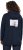 Ulla Popken Back Print Kangaroo Pocket Hoodie Navy - Hoodies & Sweatshirts - 