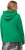 Ulla Popken City Name Graphic Hoodie Emerald Green - Hoodies & Sweatshirts - 