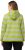 Ulla Popken Mixed Stripe Long Sleeve Hoodie Apple Green - Hoodies & Sweatshirts - 