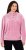 Ulla Popken Corduroy Hoodie Raspberry - Hoodies & Sweatshirts - 