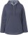 Ulla Popken Lettering GLOWING Hoodie Asphalt Grey - Bedruckte T-shirts für damen - 