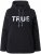Ulla Popken TRUE Lettering Hoodie Black - Hoodies & Sweatshirts - 