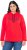 Ulla Popken TRUE Lettering Hoodie Neon Red - Hoodies & Sweatshirts - 