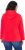 Ulla Popken TRUE Lettering Hoodie Neon Red - Hoodies & Sweatshirts - 
