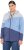 Ulla Popken Color Block Fleece-Lined Hoodie Atlantic Blue - Hoodies & Sweatshirts - Kuschelige Sweatshirts, Hoodies & Strick