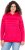 Ulla Popken Oversized Striped Long Sleeve Hoodie Lychee - Hoodies & Sweatshirts - 