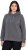 Ulla Popken Relaxed Fit Long Sleeve Hoodie Graphite Grey - Hoodies & Sweatshirts - 
