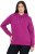 Ulla Popken Relaxed Fit Long Sleeve Hoodie Berry - Hoodies & Sweatshirts - 