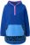 Ulla Popken Color Block Fleece Hoodie Denim Blue - Hoodies & Sweatshirts - 