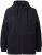 Ulla Popken Mix Fabric Reflective Trim Zip Hoodie Black - Hoodies & Sweatshirts - 
