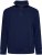 Kam Jeans 7090 1/4 Zip Jacquard Knit Self Stripe Sweatshirt Navy - Herren-sweater und -hoodies - Herren-Sweater und -Hoodies in großen Größen