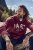 JP1880 Hoodie with Embroidery Aubergine - Herren-sweater und -hoodies - Herren-Sweater und -Hoodies in großen Größen