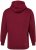 JP1880 Hoodie with Embroidery Aubergine - Herren-sweater und -hoodies - Herren-Sweater und -Hoodies in großen Größen