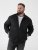 D555 Kent Elastic Rib Hem & Cuffs Harrington Jacket Black - Herren jacken - Herren Jacken in großen Größen
